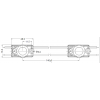 Modul LED cu o lentilă (50BUC/SET)