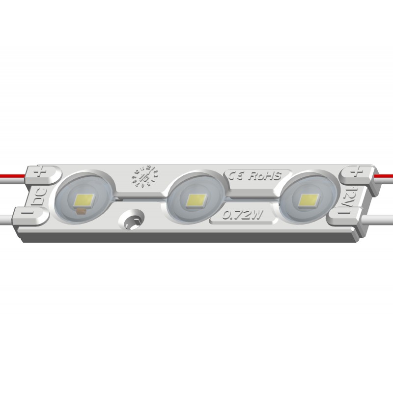 Modul LED cu trei lentile (SMD-uri)  (40BUC/SET)