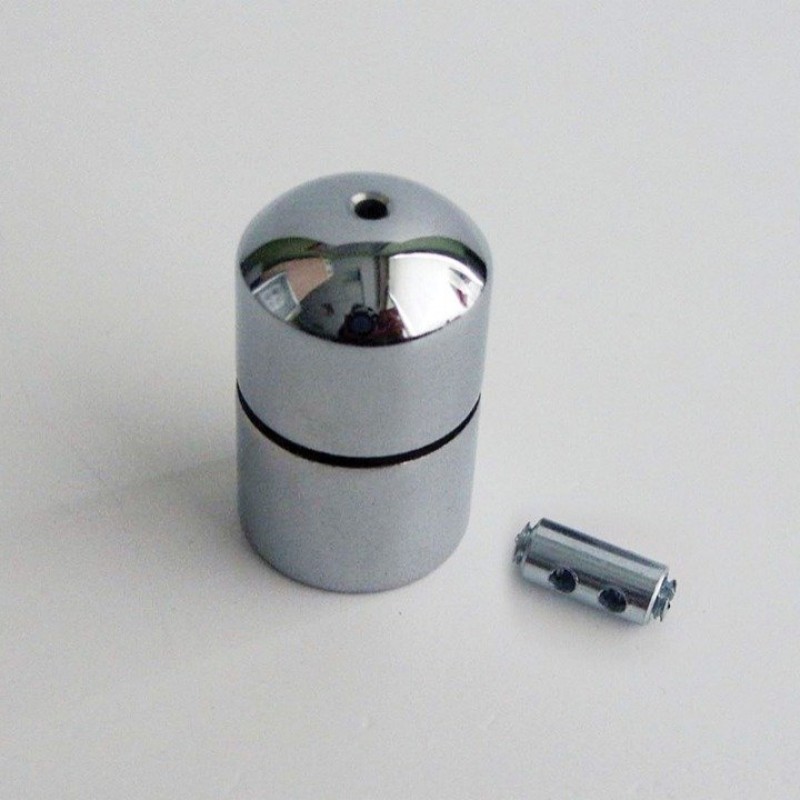 Sistem fixare tavan metalic cromat 