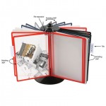 Suport mape rotativ pentru birou