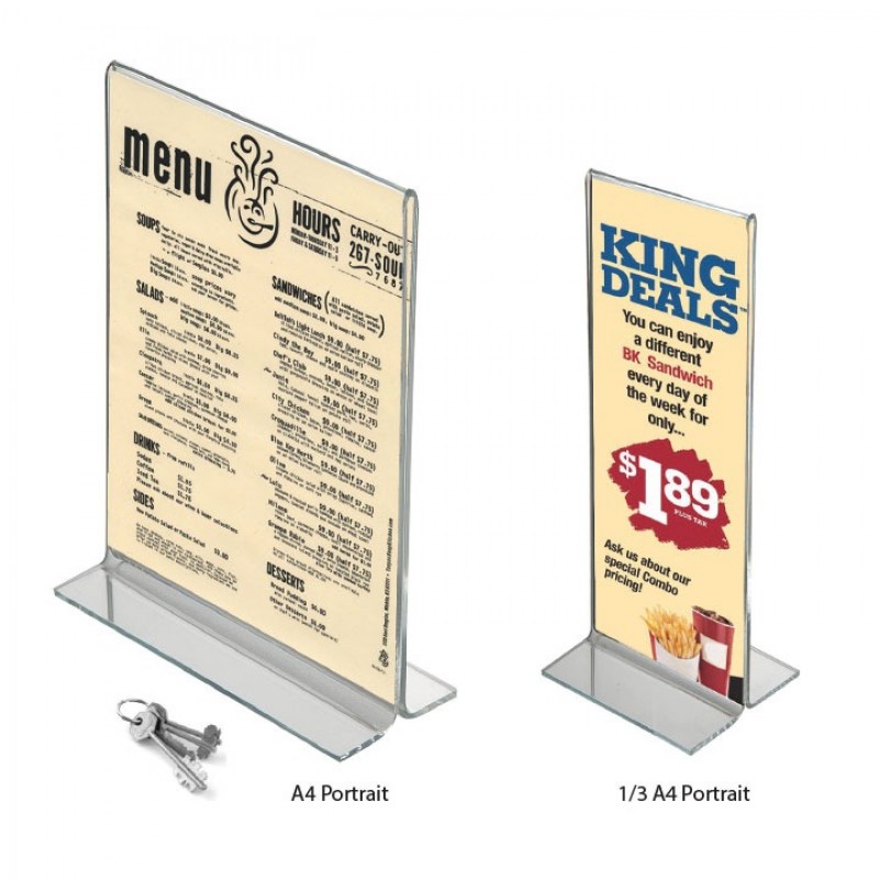 Suport meniu tip T Suport meniu tip T